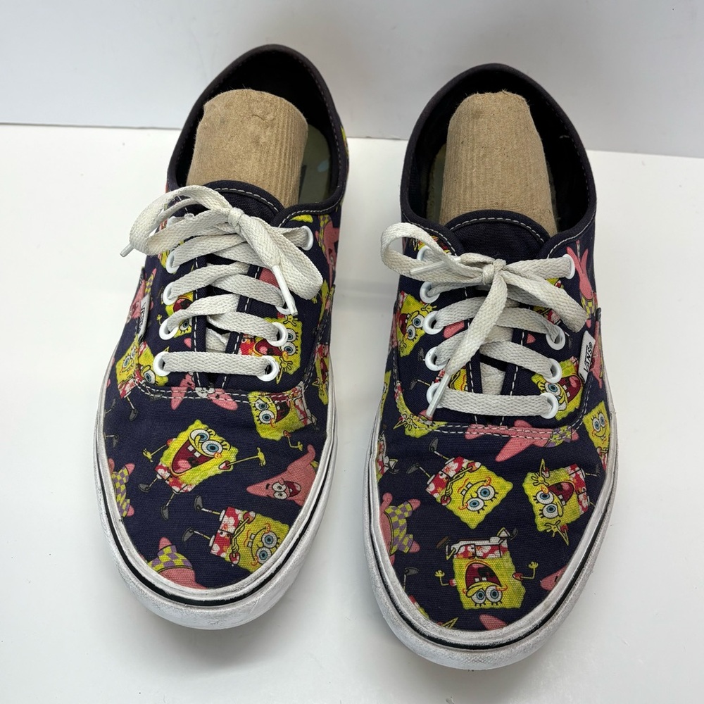 VANS SpongeBob SquarePants ComfyCush AlohaBob Shoes Sneakers Men 8.5/Women 10 - Picture 2 of 7